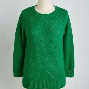 Kelly Green Sweater